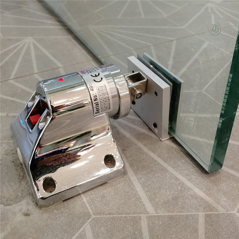 门吸电子万达无框玻璃门电磁消防门磁吸双开门门吸