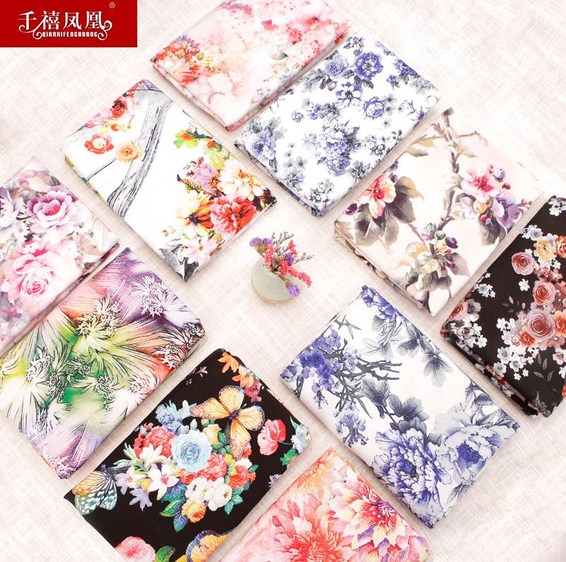 50支真丝棉绸布料高档数码印花人造棉布料夏季连衣裙服装绵绸面.在类目 居家布艺, 布料/面料/手工diy布料面料中 - 来自Buy2taobao.com提供专业的淘宝代购服务