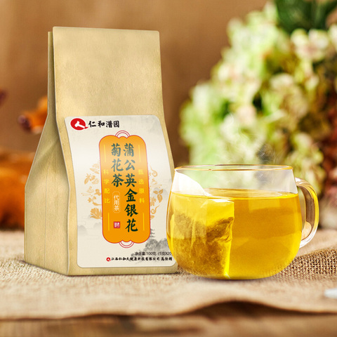蒲公英金银花 菊花茶 薄荷叶橘皮配决明子 桑叶组合小包装茶包