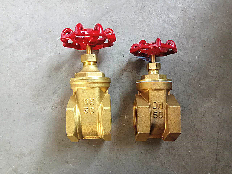 闸阀全铜加厚2寸dn50锻压螺纹水管总开关自来水闸阀