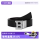【自营】Bally/巴利 男士黑色牛皮金属B扣经典款腰带皮带礼盒礼物