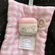 日韩ins可爱粉拼白小房子狗狗星星吊坠挂件airpods1/2代适用pro保护套4代3代苹果蓝牙耳机套女款防摔pro2/3女