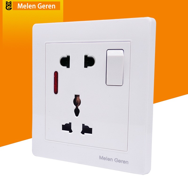 。一开多功能13A五孔插座 86暗装电源开关插座港式墙壁通用英式插|ruв категории видео электрических приборов, видео бытовой арматура, HIFI звук арматура, розетка - от Buy2taobao.com для оказания профессиональной услуги покупки агента Taobao