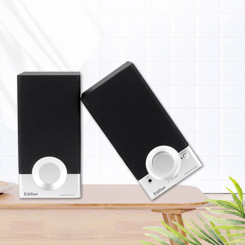 edifier/漫步者 r18t音响小音箱有线桌面家用台式电脑笔记本3d环绕有