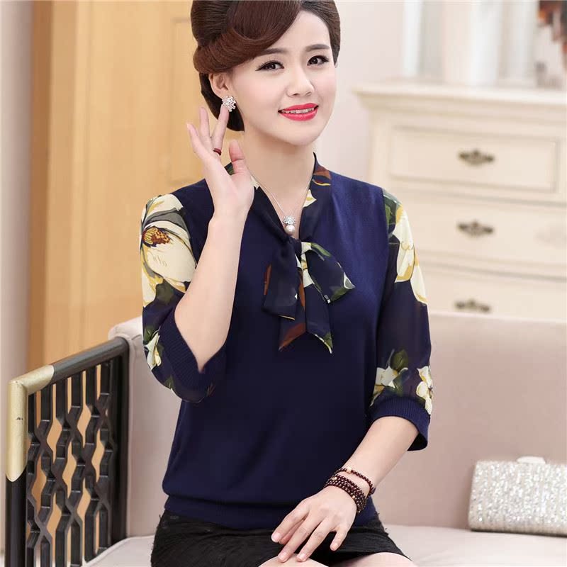 中老年婦女裝秋衣外穿的打底衫30壹40歲50中年人媽媽春秋裝上衣服在類目 女裝/女士精品, 中老年女裝中 - 來自Buy2taobao.com提供專業的淘寶代購服務