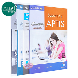 SUCCEED IN APTIS SELF-STUDY EDITION REVISED FORMAT 2021新版 Aptis普思考试备考自学套装含6套测试带答案及在线学习账号