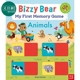 Bizzy Bear My First Memory Game Book Animals 小熊很忙 记忆游戏书 英文原版 儿童绘本 动物故事 Benji Davies 又日新