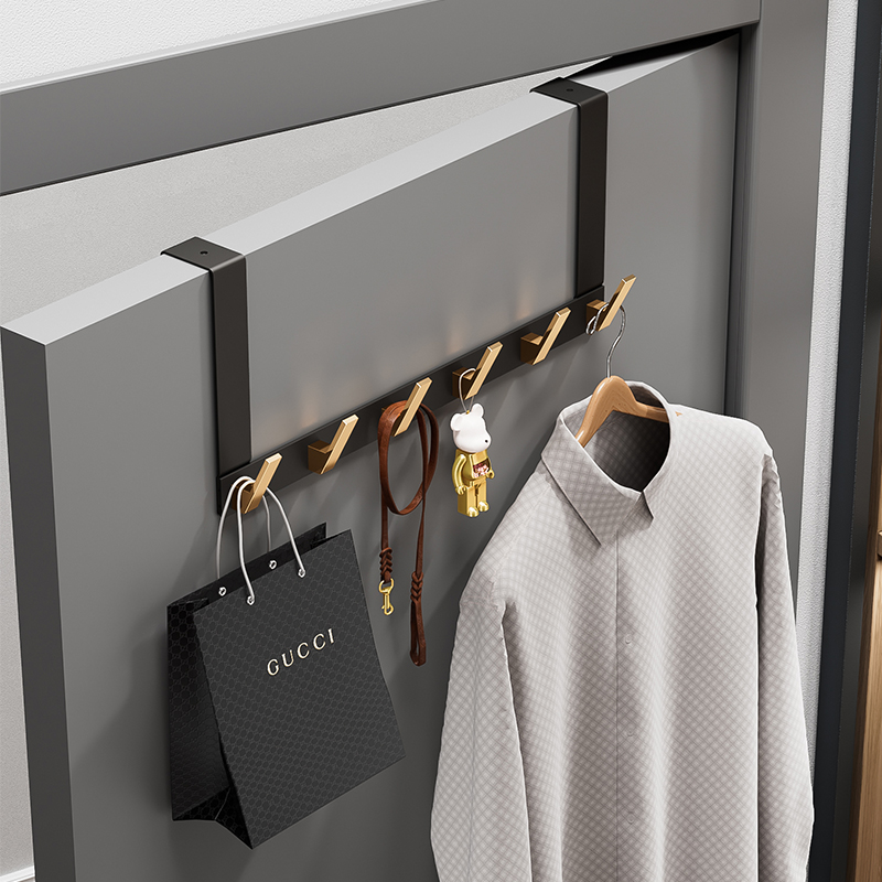 After the door Hooks Clothes hanger Bedroom door Punch holes No trace Storage Stands clothes pylons Coat hooksin the Storage consolidation , Family finishing equipment , Hook/Sticky hooks category - from Buy2taobao.com to provide professional Taobao agent buy service