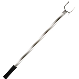 撑衣杆家用可伸缩加粗不锈钢衣叉竿宿舍阳台取衣服挂衣加厚晾衣杆