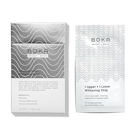 Boka New Teeth Whitening Strips for Adults - 32 White Str