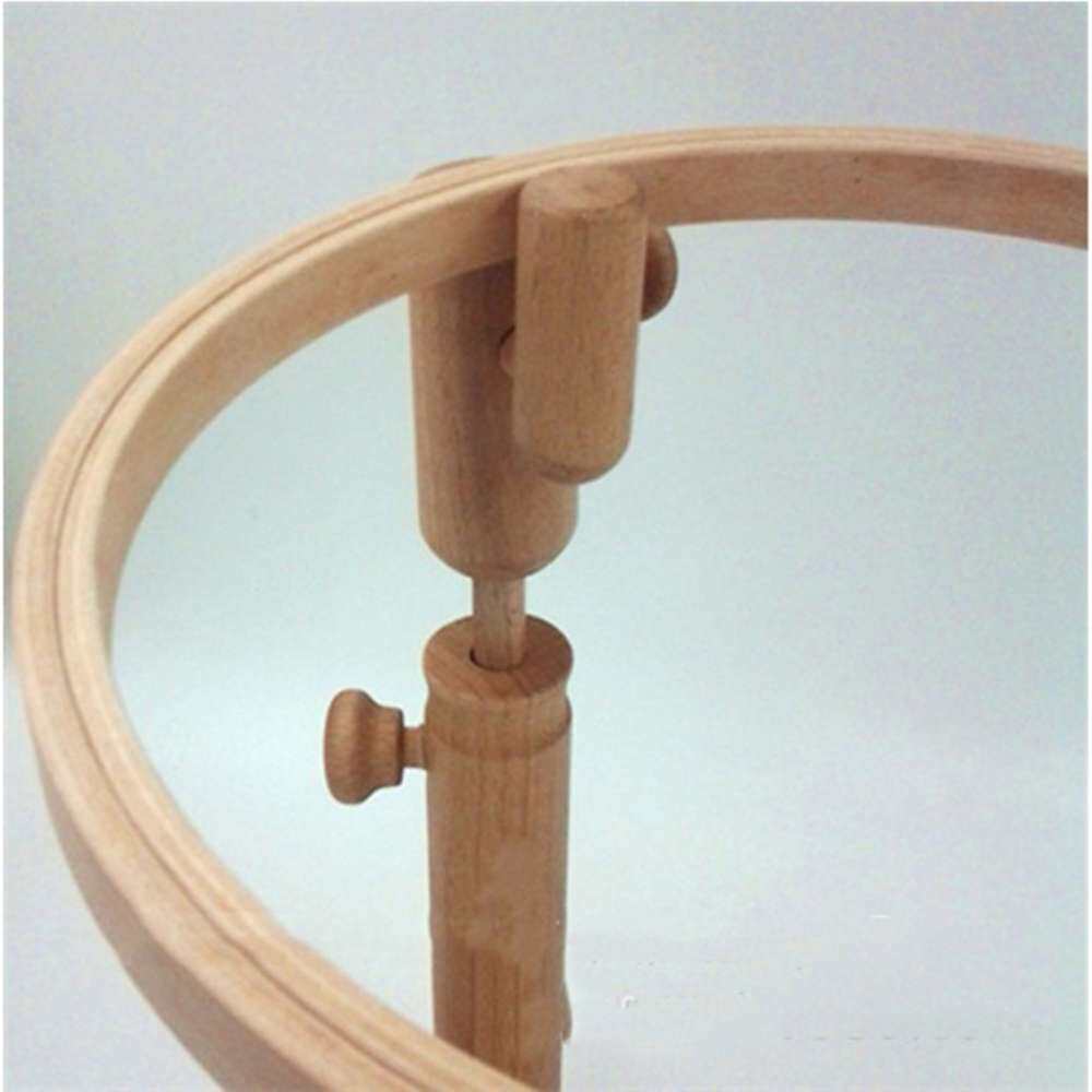 十字绣架绷绣圈厘米绣实架子绣绣架圆形木可可调绣架