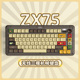 IQUNIX ZX75乐人猿无线三模机械键盘客制化电竞办公插拔键帽铝厂