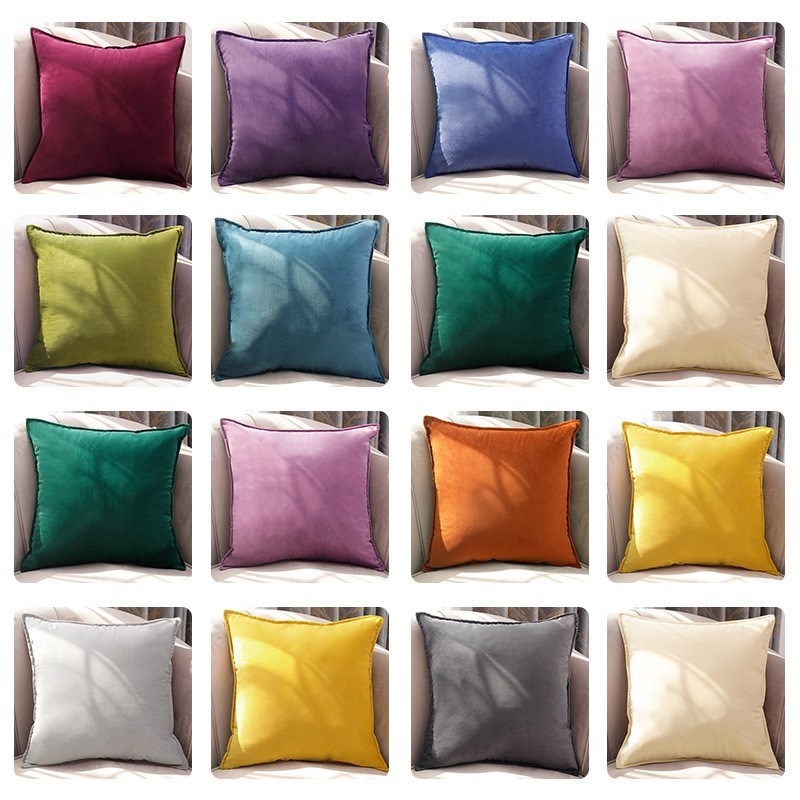 Northern Europe sofa Pillows high-grade Cushion a living room By pillowcase Bedside Velvet Orange Orange yellow Excludingin the Home Fabric , Pillow/Pillow category - from Buy2taobao.com to provide professional Taobao agent buy service