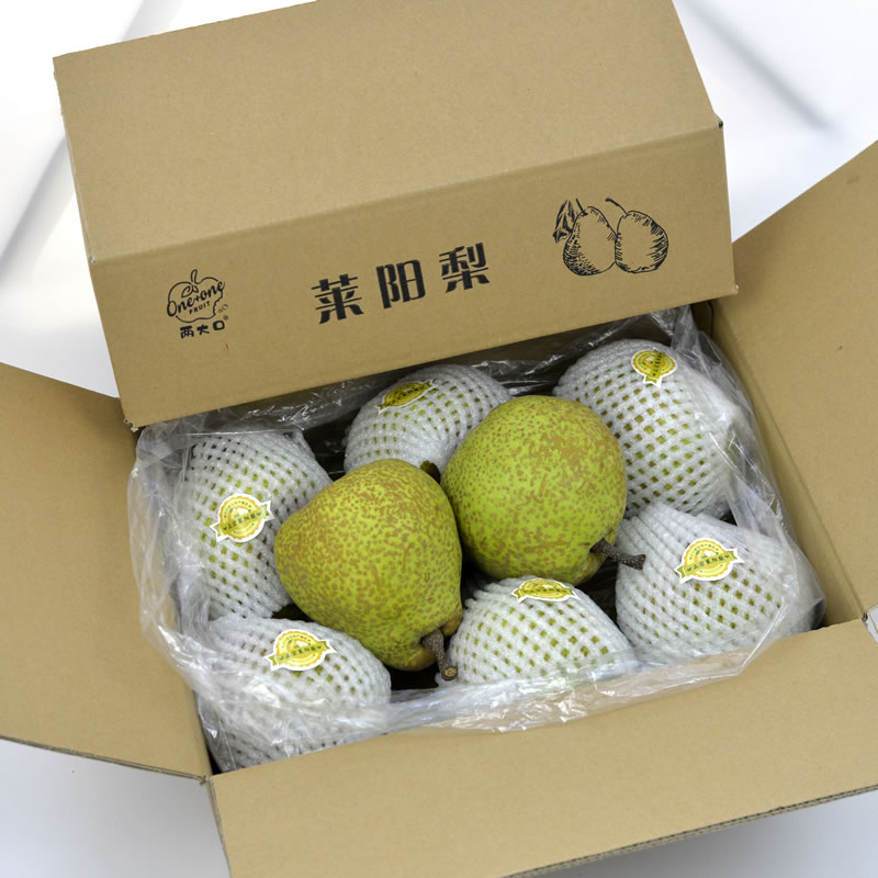 两大口山东烟台特产正宗莱阳梨茌梨天生甘露新鲜水果8
