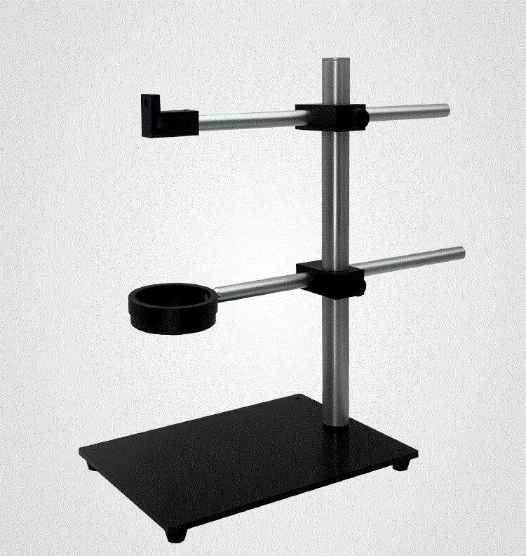 新品迈迪微视工业相机万向支架 双目机器视觉 显微镜调节升降支架