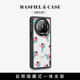 MASFIEL × 瑜伽女孩适用于华为matex5手机壳折叠屏新款matex3典藏版保护套带支架mtx5的超薄女神网红x3高级