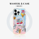 MASFEIL × 猫和老鼠适用苹果16Promax手机壳新款14旋转磁吸带支架iPhone15Pro保护套支点高级感13pm全包Lo5
