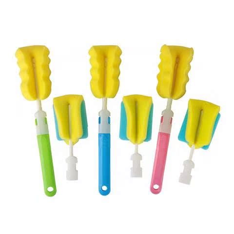 6個頭3柄 寶寶奶瓶刷 海棉奶刷 新生嬰兒用品清潔杯刷子清潔工。在類目 尿片/洗護/餵哺/推車牀, 奶瓶/奶瓶相關, 奶瓶刷/奶嘴刷中 - 來自Buy2taobao.com提供專業的淘寶代購服務