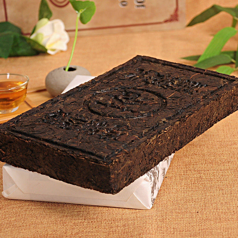 黑茶砖 特级黑砖正宗湖南安化黑茶800g内蒙新疆煮奶茶传统黑砖茶