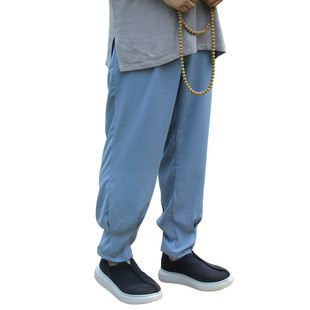 真如僧服绑腿僧裤透气薄款水洗修行打坐和尚男女收口其他民族服装