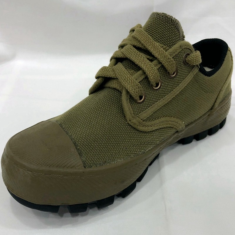 际华3537军工新式迷彩解放鞋劳保官方工地干活黄胶旗舰店耐磨正品