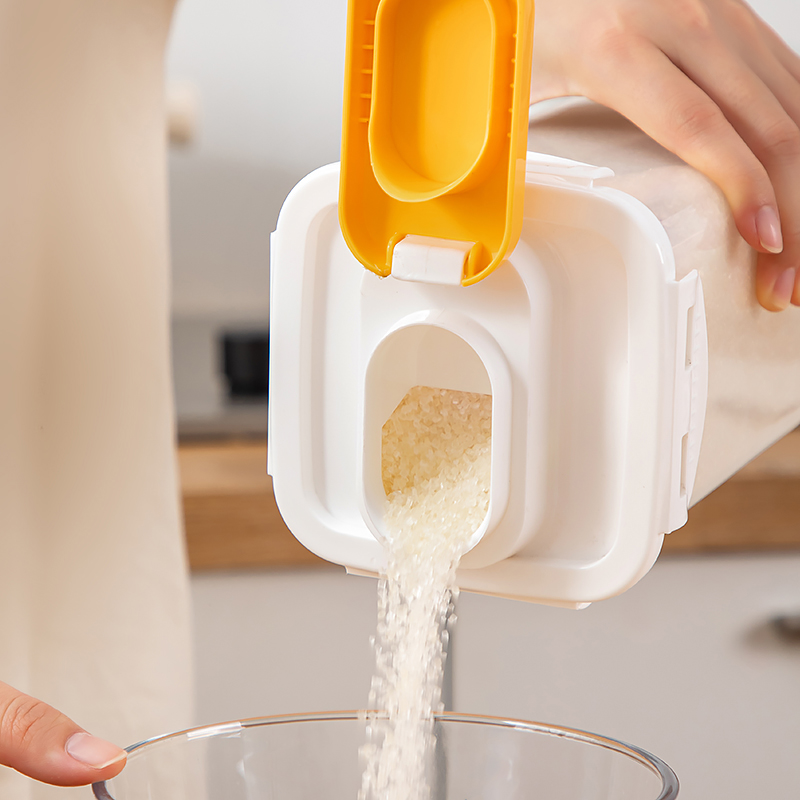 厨房面粉储存罐家用米面淀粉桶收纳大米白糖生粉防虫防潮密封罐子