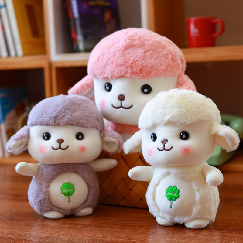 可爱乖乖羊公仔羊羊毛绒玩具可爱布娃娃玩偶儿童节生日礼物送女生
