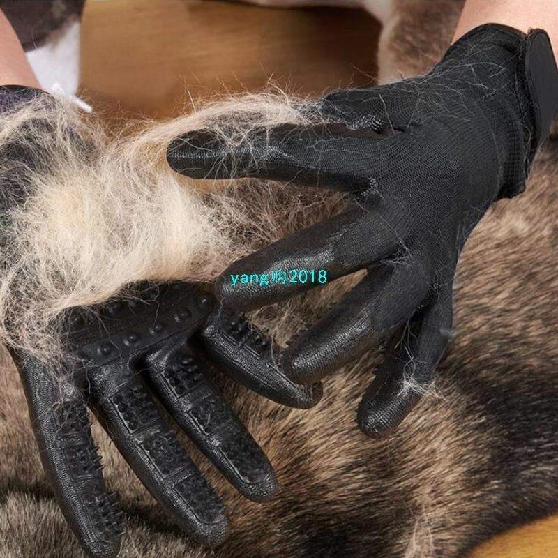 Deshedding Pet Grooming Gloves Enhanced Five Fingers Dog Hai|ruв категории Цифровые аксессуары, цифровой периферийных, цифровой инструмент обслуживания - от Buy2taobao.com для оказания профессиональной услуги покупки агента Taobao