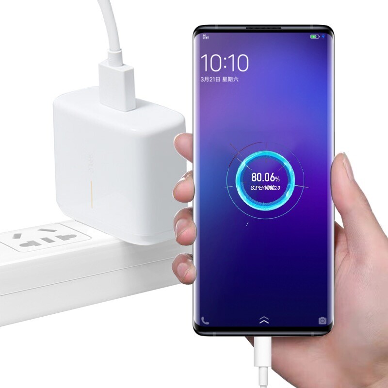 团捷opporeno4充电器头oppo reno4se手机数据线65w瓦超级闪充ace2快充