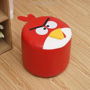 门口坐凳圆软体凳子可爱小圆形创意沙发墩子皮单人时尚卡通矮凳小