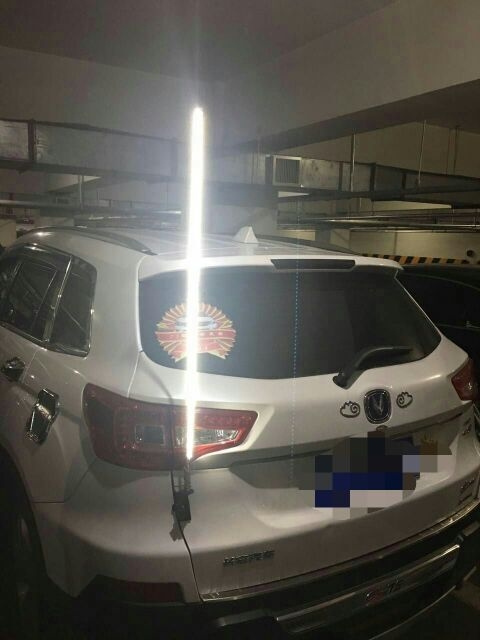 汽车改装天线带灯 发光越野摩托拉风车载加长夹边卡位带LED灯旗杆|ruв категории автомобиль/товаров/аксессуары/переоснащение, автозапчасти, антенна для транспортного средства - от Buy2taobao.com для оказания профессиональной услуги покупки агента Taobao