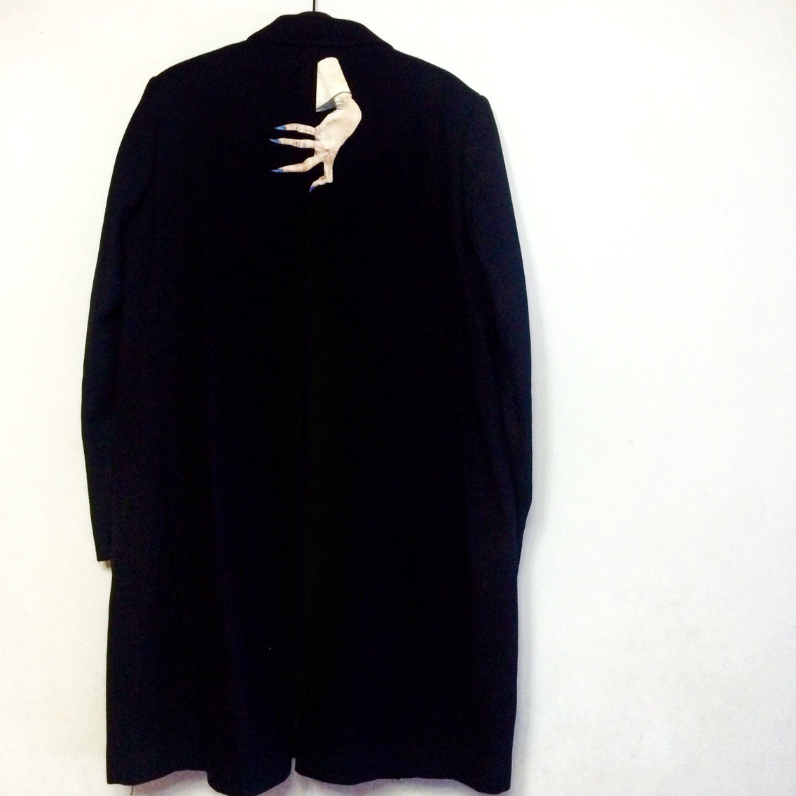 undercover鬼手鬼爪毛呢百搭显瘦大衣神迹绝迹单品超好版型高桥盾