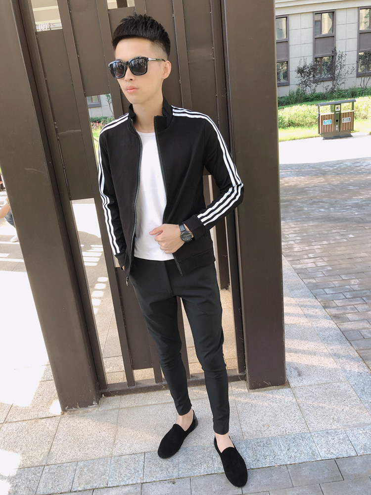 精神小伙冬季外套