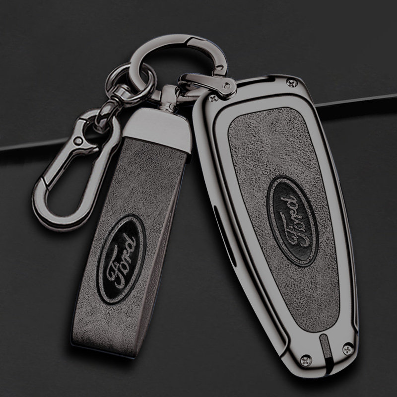 11121314老款福特钥匙套进口锐界探险者金属领航员车用包扣壳