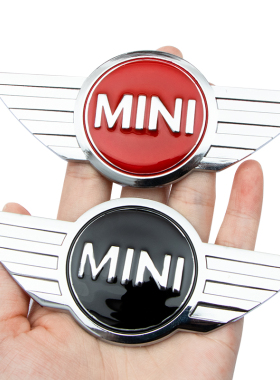 宝马mini cooper迷你汽车装饰车标