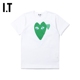 IT CDG PLAY COMME des GARCONS川久保玲女装合身短袖T恤时尚趣致