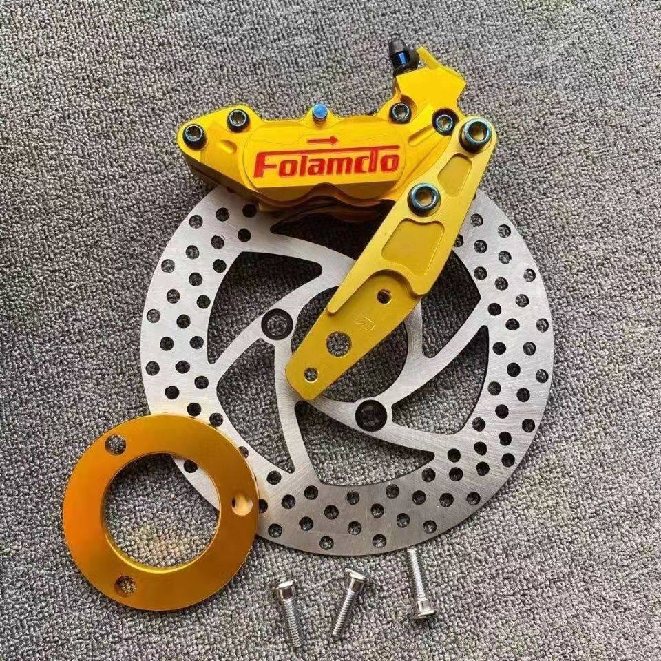 佛兰多大鲍鱼卡钳套装骠骑战速小龟王小猴子前30芯车型改装对四