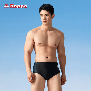 Kappa泳裤男专业竞速三角游泳裤小平角男士速干训练舒适游泳装备