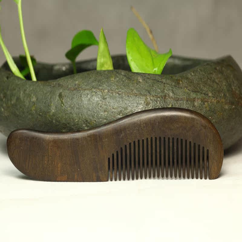 25g 金丝楠乌木梳子 【润德】md-0134