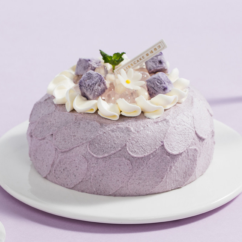 【幸福西饼旗舰店】芋泥爆爆下午茶蛋糕动物奶油全国同城配送新款