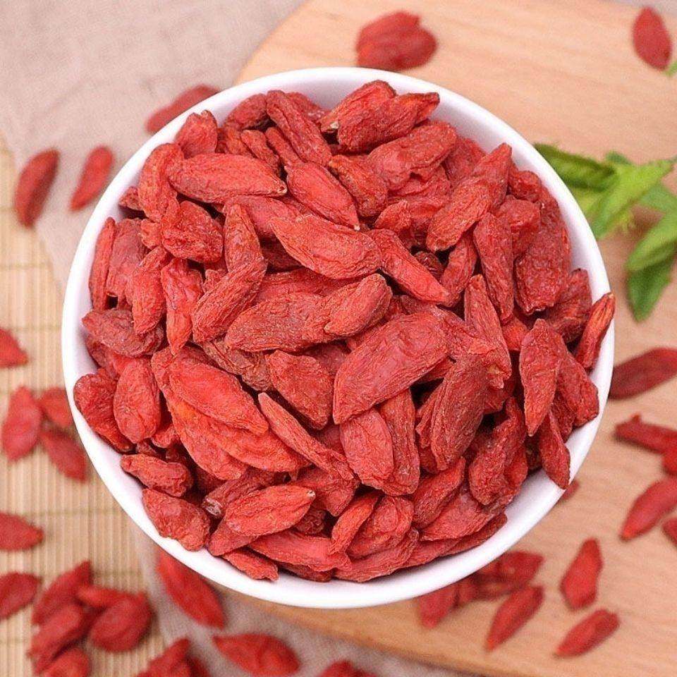 拍1发2斤正宗宁夏中宁枸杞子特级500g免洗红苟枸拘构纪杞子茶男肾