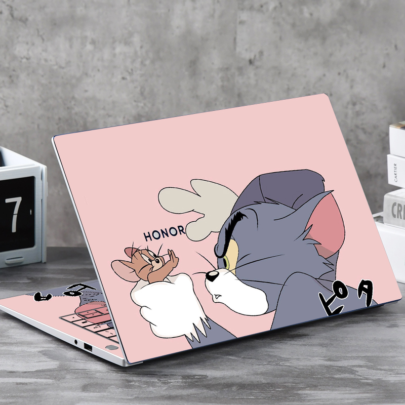 笔记本电脑贴纸适用荣耀magicbook14/15 pro x14 x15猎人v700贴膜