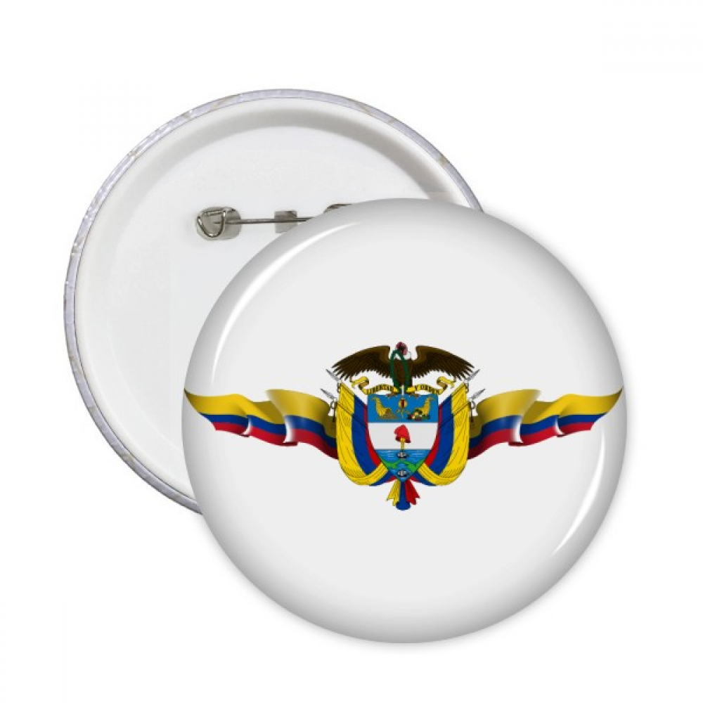 美国华盛顿国旗国徽圆形徽章胸章胸牌装饰挂牌5件礼物——offbb.