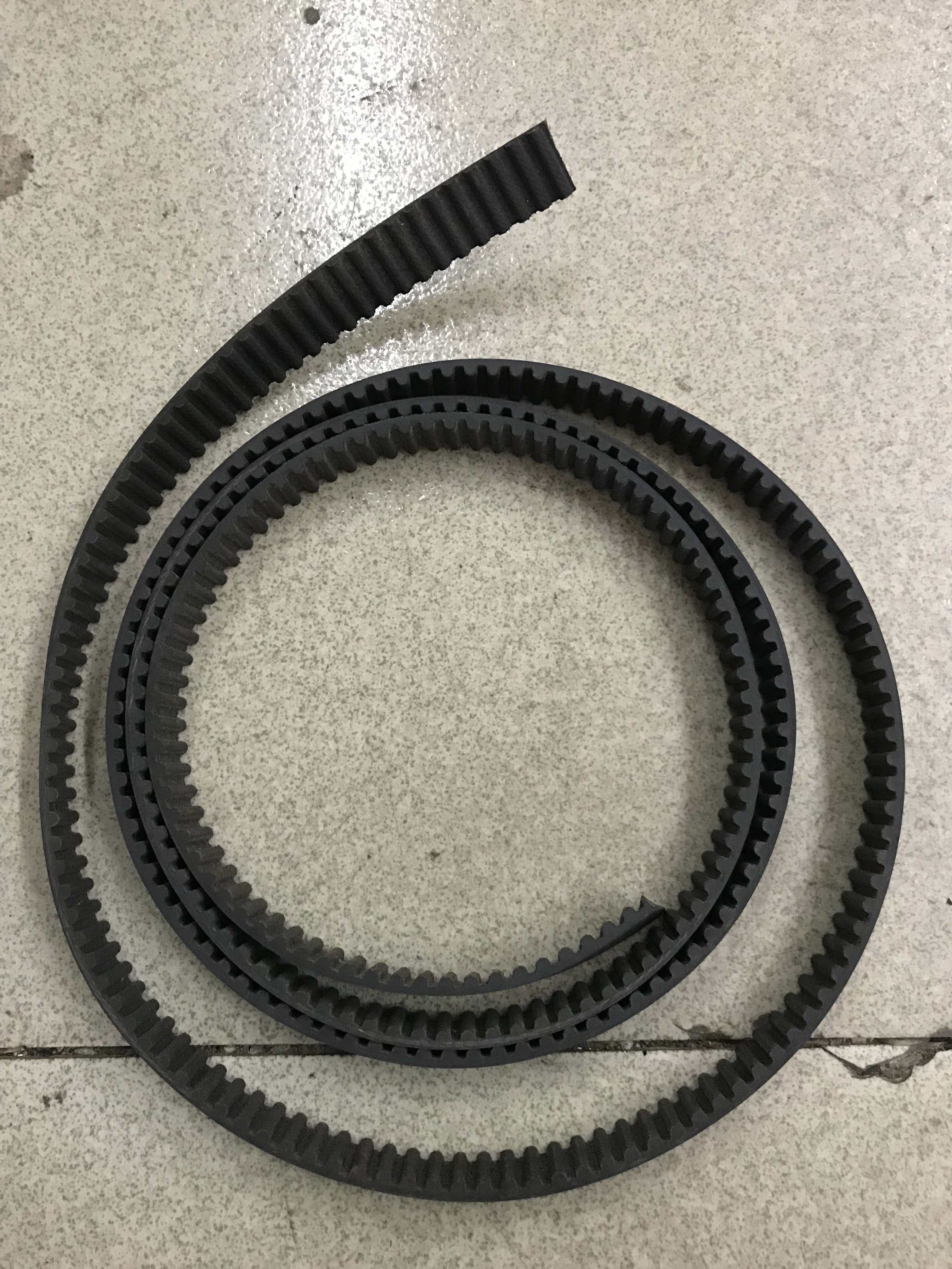 橡胶开口同步玻璃传动电梯门机皮带htd3mstd3m传动带