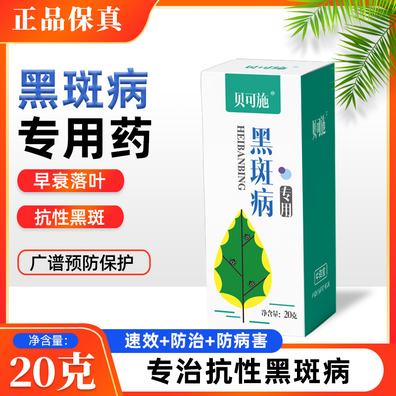 多菌灵植物叶斑病月季黑斑病多肉白粉病杀灭菌剂灵通用花药贝可施