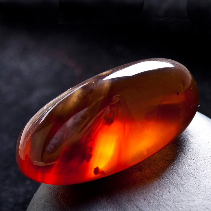 映阳琥珀 纯天然缅甸琥珀【裸料紫密琥珀把玩】 - 拍卖