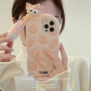 玲娜贝儿opporeno7手机壳reno6立体reno5pro全包reno4保护套2z个性k7网红k5软k1硅胶reno3呆萌可爱少女款清新