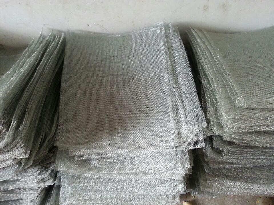 养蜂工具铁纱网蜜蜂箱沙盖专用副盖镀锌铁纱网已折好边满20张包邮