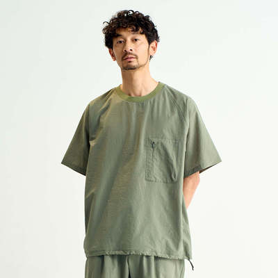 山系王者!南加 AIRCLOTH COMFY TEE 科技圆点空气面料 机能短袖