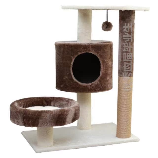 地笼猫屋冬季猫抓柱猫树大号猫爬架四季通用用品粗小猫大型简约攀在类目 宠物/宠物食品及用品, 猫/狗玩具, 猫爬架中 - 来自Buy2taobao.com提供专业的淘宝代购服务